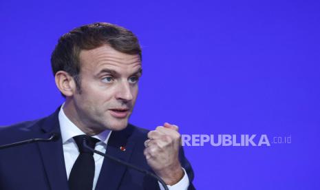 Presiden Prancis Emmanuel Macron 