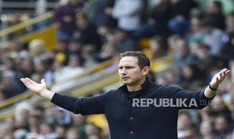 Pelatih sementara Chelsea, Frank Lampard.