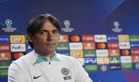 Pelatih Inter Milan Simone Inzaghi