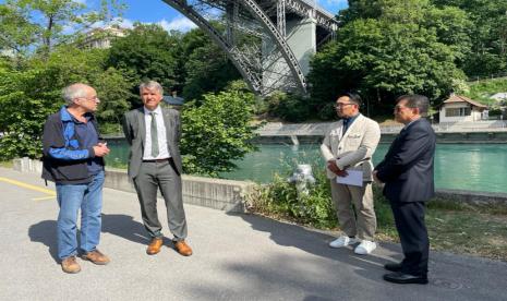 Ridwan Kamil di Swiss