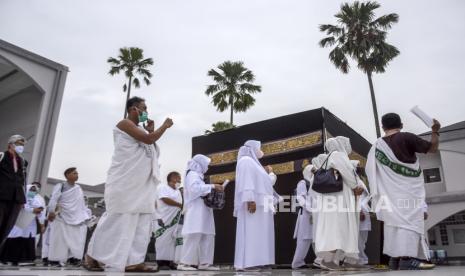 Jamaah Calon Haji Padang Panjang Berangkat 2 Juli 2022 (ilustrasi).