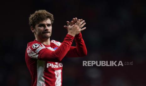 Penyerang  Atletico Madrid Antoine Griezmann 