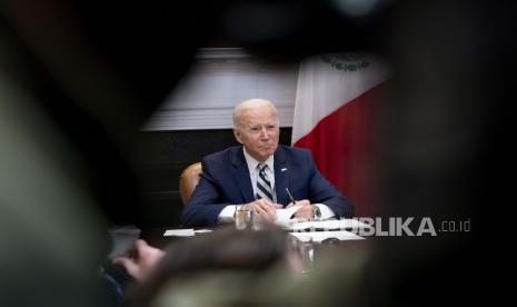 Presiden Joe Biden. Kongres AS sudah mengesagkan dana bantuan Covid-19 dalam jumlah jumbo yakni 1,9 triliun dolar AS.