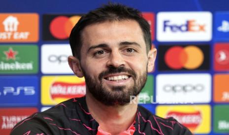 Gelandang Manchester City Bernardo Silva