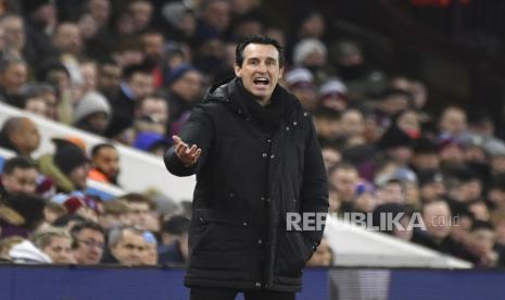 Pelatih Aston Villa Unai Emery