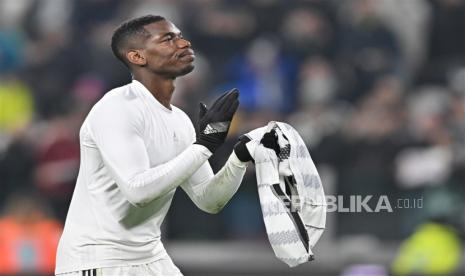 Gelandang Juventus, Paul Pogba.