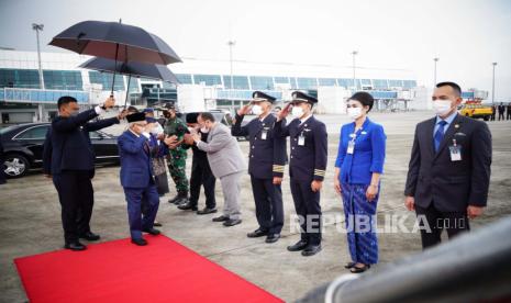 Wakil Presiden Maruf Amin melakukan kunjungan kerja (kunker) ke Osaka, Jepang, Ahad (05/03/2023). 