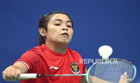 Pebulu tangkis tunggal putri Indonesia Gregoria Mariska Tunjung 