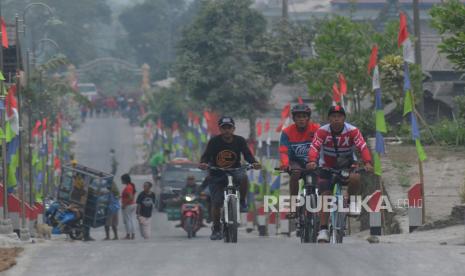 Hujan Abu Vulkanik Merapi Selimuti 19 Desa di Magelang (ilustrasi).