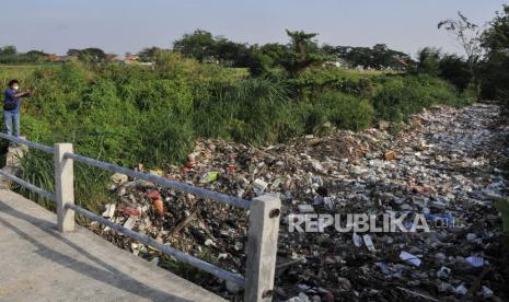 Sampah plastik. ilustrasi