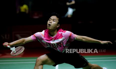 Pebulu tangkis tunggal putra Indonesia, Anthony Sinisuka Ginting.