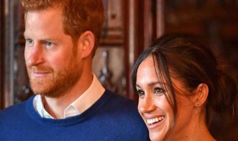 Pangeran Harry dan Meghan Markle.