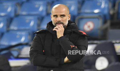 Manajer Manchester City Pep Guardiola