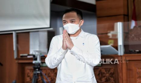 Terdakwa Ricky Rizal saat menjalani sidang pembacaan vonis dalam kasus dugaan pembunuhan berencana terhadap Brigadir J di Pengadilan Negeri Jakarta Selatan, Selasa (14/2/2023). Majelis hakim menjatuhkan vonis kepada terdakwa Ricky Rizal dengan hukuman penjara 13 tahun, atau lebih berat dari tuntutan jaksa penuntut umum (JPU) sebelumnya yakni penjara selama 8 tahun.