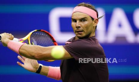 Petenis tunggal putra asal Spanyol, Rafael Nadal.