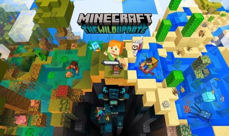 Minecraft. Setiap tahun secara berkala Mojang Studios merilis berbagai seri dan pembaruan untuk game Minecraft ini. Foto: IST