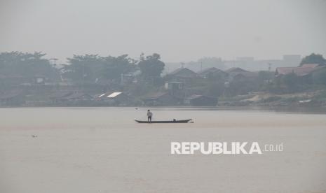 Kabut Asap Selimuti Palangka Raya, Jarak Pandang Warga Terganggu