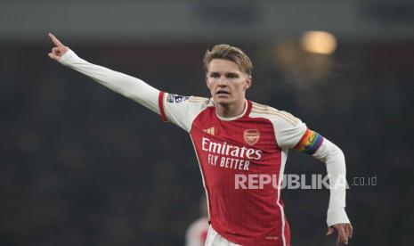 Kapten Arsenal Martin Odegaard