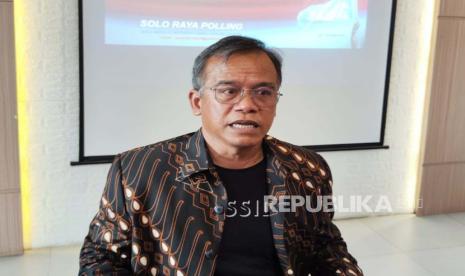 Peneliti Solo Raya Polling, Dr Suwardi.