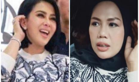 Syahrini dan Elly Sugigi.