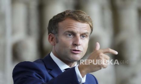 Presiden Prancis Emmanuel Macron 