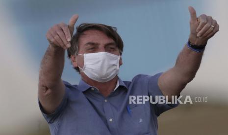 Presiden Brasil Jair Bolsonaro.