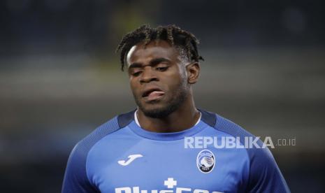 Duvan Zapata, striker dari Atalanta.