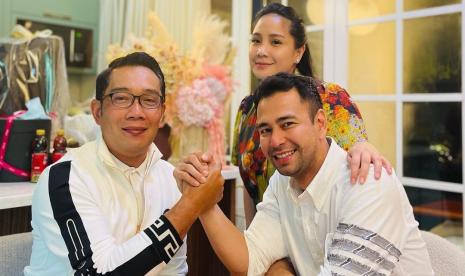 Ridwan Kamil dan Raffi Ahmad