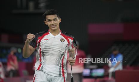 Pebulu tangkis tunggal putra Indonesia, Jonatan Christie.