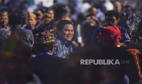 Menteri BUMN Erick Thohir. Target dividen BUMN pada 2025 naik menjadi Rp 90 triliun.