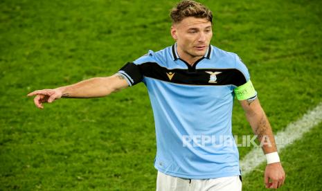 Penyerang Lazio, Ciro Immobile.