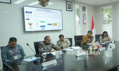 PT Sarana Multigriya Finansial (Persero) mengadakan konferensi pers kinerja 2022 dan rencana kerja 2023. 