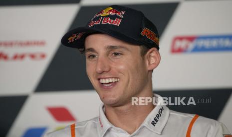  Pembalap MotoGP asal Spanyol Pol Espargaro dari tim Repsol Honda.