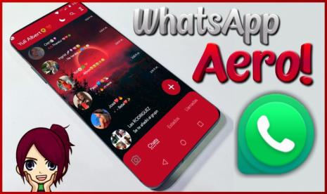 WhatsApp Aero adalah WhatsApp versi modifikasi yang memiliki fitur yang lebih unik