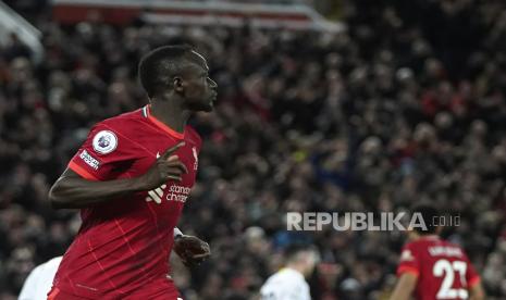 Penyerang Liverpool, Sadio Mane. Pelatih Liverpool Juergen Klopp enggan membahas perpanjangan kontrak Mane.