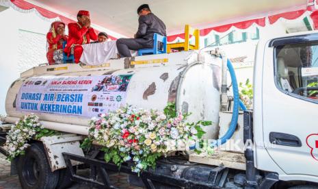 Unik, Air Bersih Jadi Mahar Pernikahan Pengantin di Bantul