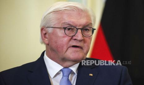  Presiden Jerman Frank-Walter Steinmeier. Ilustrasi. Jumlah Muslim di Jerman terbesar di Eropa  