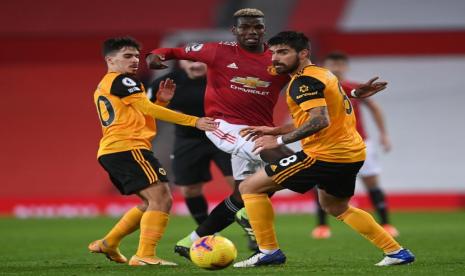 Man United vs Wolves: Manchester United (MU) kalah 0-1 dari Wolves dalam lanjutan Liga Inggris, Selasa (4 Januari 2022).