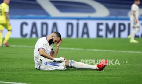  Striker Real Madrid Karim Benzema.