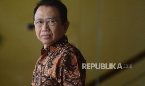 Eks Ketua DPR Marzuki Alie diperiksa penyidik Komisi Pemberantasan Korupsi (KPK), Jakarta, Selasa (26/6).