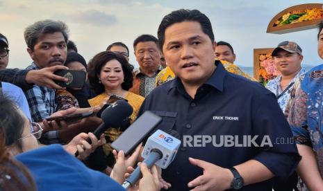 Menteri Badan Usaha Milik Negara (BUMN) Erick Thohir memberikan kuliah umum terkait kinerja bersih-bersih. (ilustrasi).