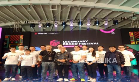 Menteri Zulkifli Hasan menghadiri acara Legendary Brand Festival 2023 yang diselenggarakan di PIM 3. 