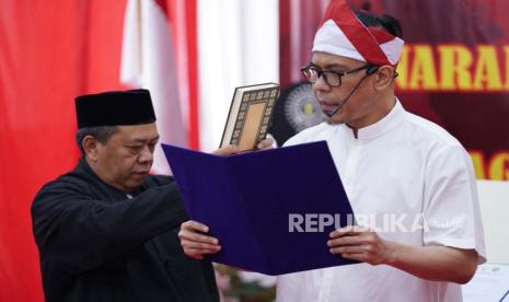 Eks Jubir FPI Munarman berikrar setia kepada NKRI. 