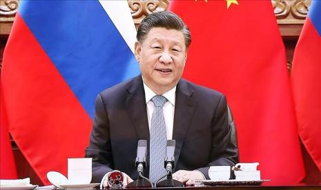 Presiden Xi Jinping pada Rabu (15/6/2022) mengatakan China akan terus mendukung kedaulatan dan keamanan Rusia