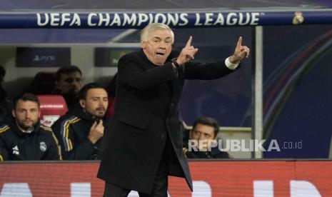 Pelatih Real Madrid Carlo Ancelotti