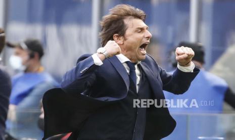 Pelatih kepala Inter Milan Antonio Conte.