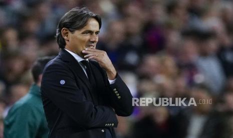 Pelatih Inter Milan, Simone Inzaghi.