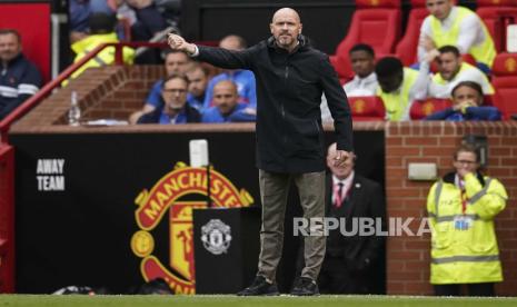 Pelatih Manchester United (MU), Erik ten Hag.