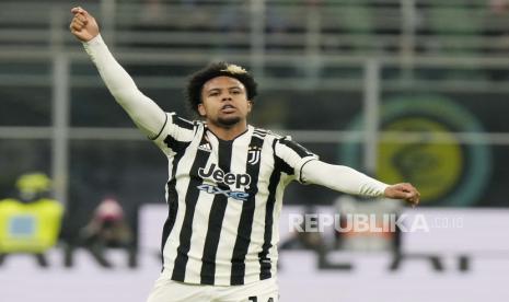 Gelandang Juventus, Weston McKennie. Juventus tawarkan McKennie ke Manchester United.