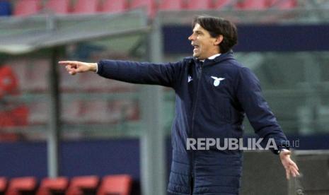 Pelatih Lazio Simone Inzaghi.